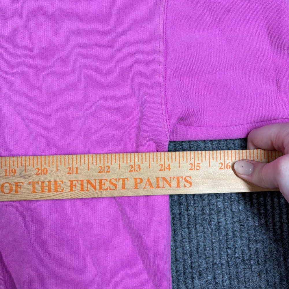 PINK Victoria's Secret Pullover Womens XL Quarter Zip Sweatshirt  Crop Fleece - Picture 6 of 9